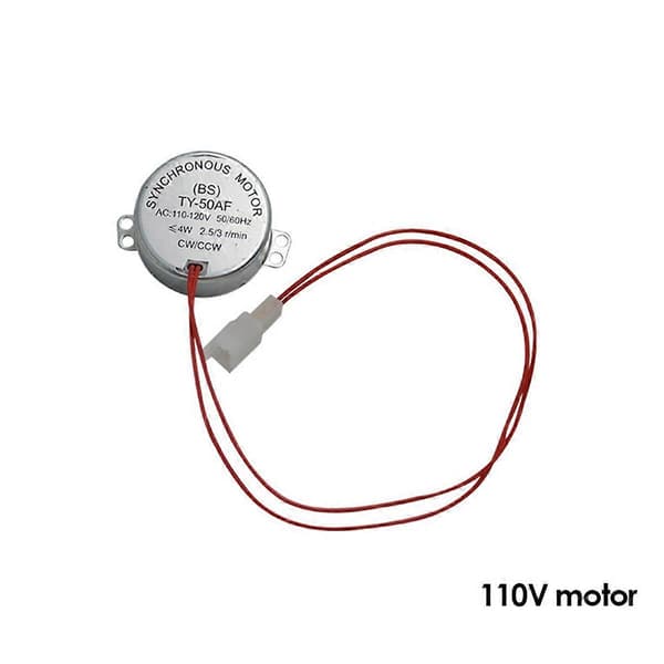 Inkubator Automatisk Eggvendingsmotor 12V 110V Synkronmotor Inkubator Tilbehør