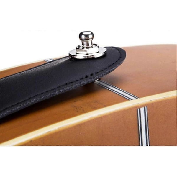 Guitar Strap Locks Sæt 6 Pak Strap Lock Sæt Knapper Sikkerhed Hurtig Udskiftning Strap Dele