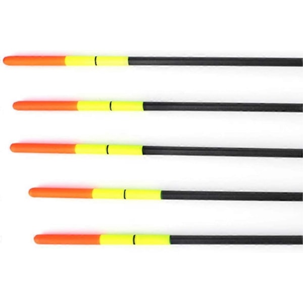 5 stk Fiskeflytere og Bobbers Balsatre Flytere Bobbers Balsaflytere Crappie Fiskebobbers for Fiske
