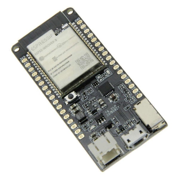 T8 V1.8 ESP32-WROVER 8MB PSRAM TF-kort WiFi-modul Bluetooth Utvecklingskort