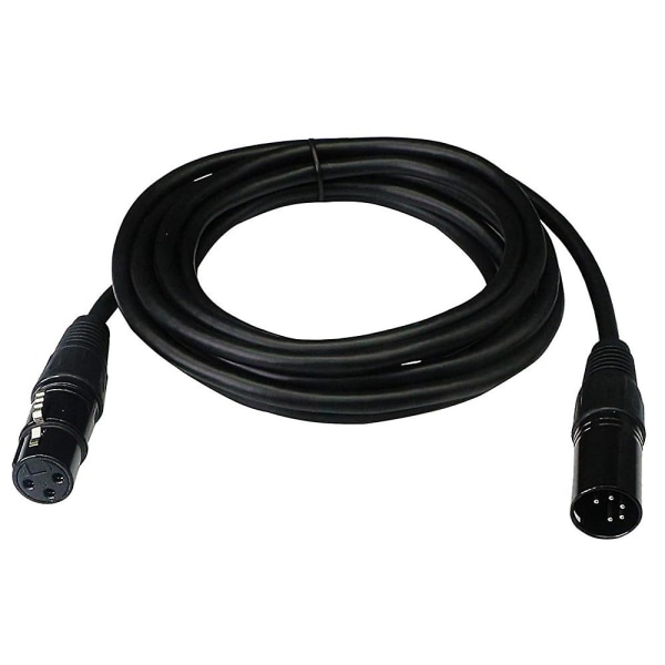 Dj Xlr Cable,3-pin Female Xlr To 5-pin Male Xlr Dmx For Moving Head