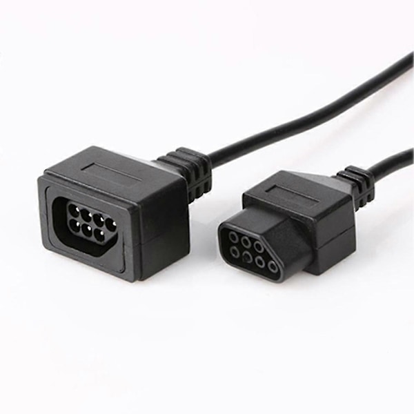 Ny 1,8 m Forlengelseskabel for Nintendo NES Kontroller Joystick Spillkonsoll