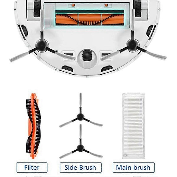 18 st Kompatibla För Xiaomi Mi Robot Dammsugare Mopp Pro P Rengöring