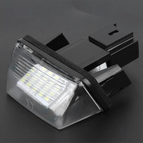 2 stk. 18 LED Venstre & Højre Nummerpladelys Lampe til Citroen C3 2002-2009