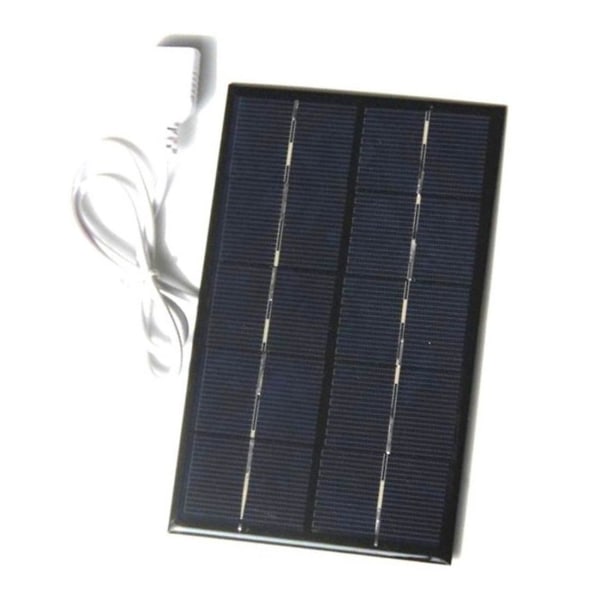 2w 5v 380ma usb mini solcellepanelmodul DIY polysilicon solcellelader for telefon usb vifte