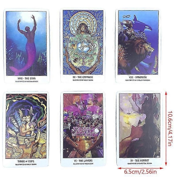Pride Tarotkort Profeti Spådomsdekk Familieselskap Brettspill Skjebnekort - SFYGV