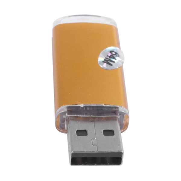 10x Usb Memory Stick Flash Pen Drive U Disk til Ps3 Ps4 Pc Tv Farve: gylden Kapacitet: 64mb