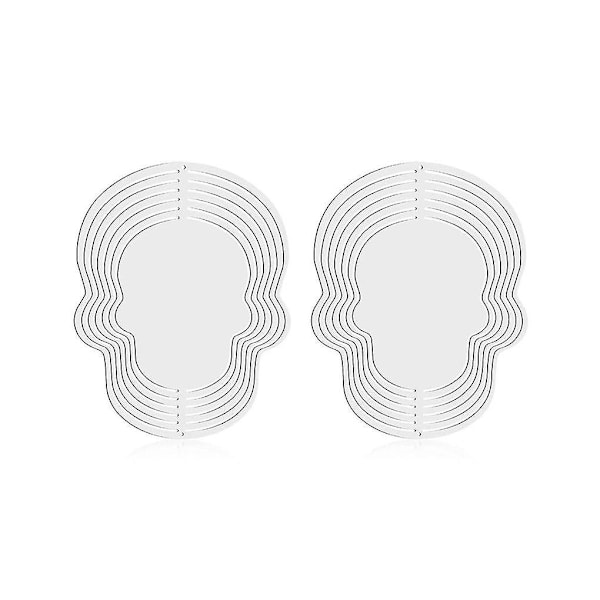 2 kpl 10 tuuman sublimaatio tuulispinneri aihioita 3D kaksipuolinen sublimaatioveistos riippuva spinnere