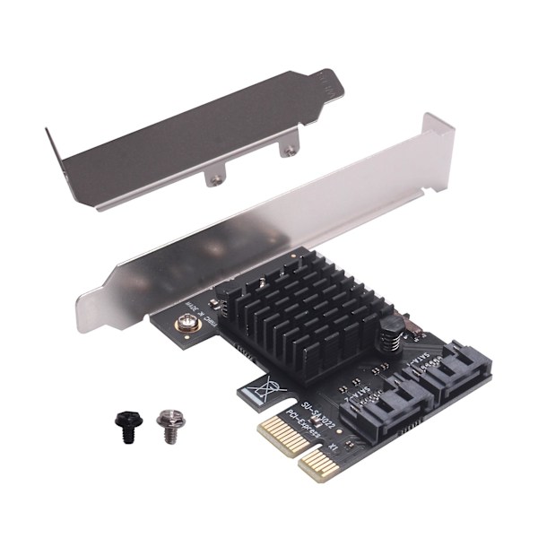 Pcie Til Sata 3.0 6g Ssd Adapter Pci-e Pci X1 Controller Udvidelseskort Riser Add On Kort Mining Bil