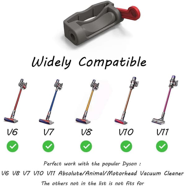 Triggerlås for Dyson V6 V7 V8 V10 V11 Støvsuger, Grå