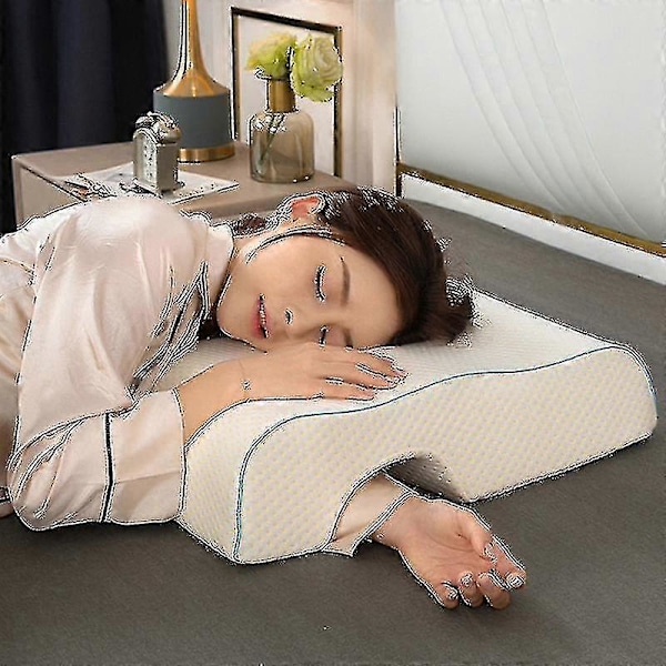 Parpute buet kosepute med sakte rebound memory foam for armhvile hånd(,f)