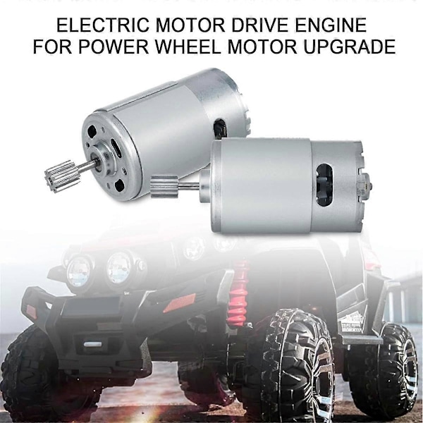 24V 40000RPM Elektrisk Motor 2 stk., Højhastigheds Motor RS555 Legetøjsbiler til Børn
