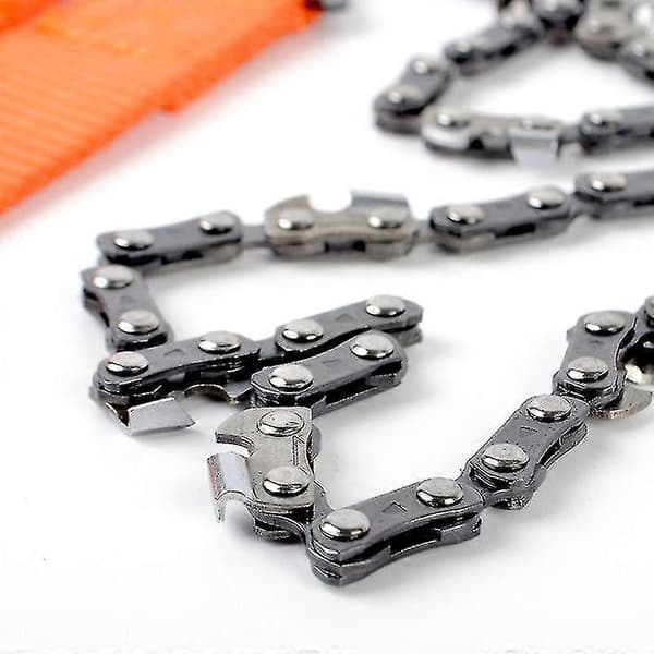 Udendørs Camping Hånd Lynlås Sav Bærbart Overlevelsesværktøj Håndtrimning Multifunktionel Wire Sav (Orange)