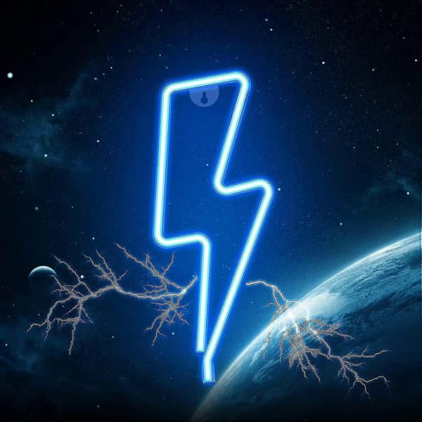 Planeetta Neonkyltit Led Yövalo Neonvalot Usb