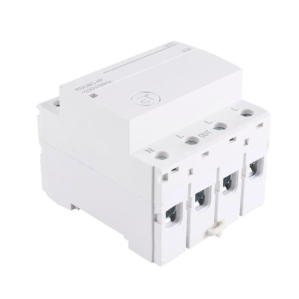 WIFI Smart Strömbrytare Relä Switch Röstfjärrkontroll Tuya för APP Smart Hem för Alexa (Vit