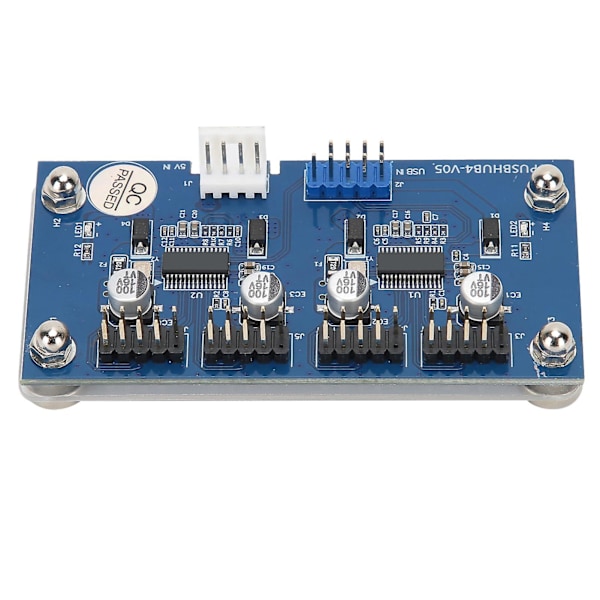 9-Pin USB Header Förlängningskabel Kort 1 till 4 USB2.0 Hubb Kontakt Dator Tillbehör