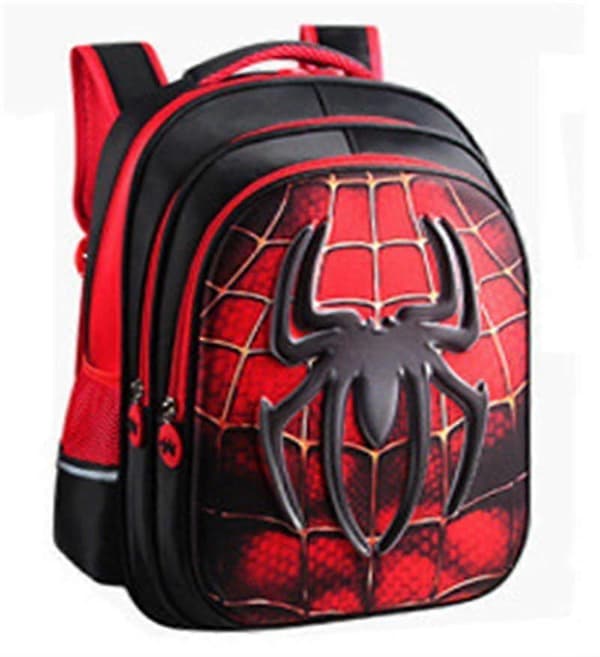 Spider-man Batman 3D Tredimensjonal Hard-shell Studentsekk Z A