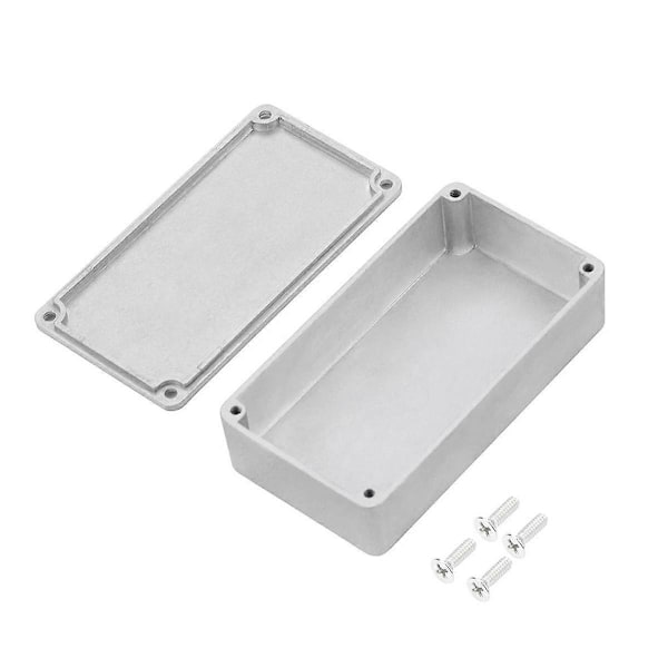 4 stk 1590B Gitarpedalhus Aluminium Trykkstøpt Stomp Box Kasse Toggle Switch Box 112x61x32mm
