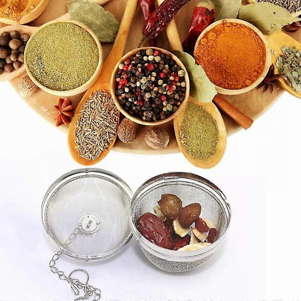 Kryddboll Kryddinfuser Extra Stor, 11cm, Rostfritt Stål