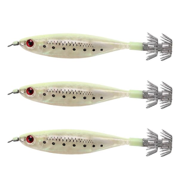Femfärgad djuphavsbetesbete lämpligt för alla vatten Octopus Hook Simulation Bait