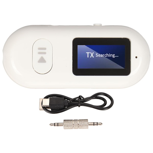 2 i 1 Bluetooth Mottaker Sender 2.4GHz til 2.48GHz DC 5V Trådløs Lydkonverter Adapter for Bil