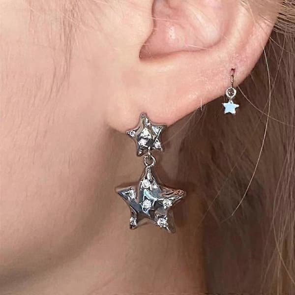 Fashion Ultra flash Micro indlagt Zircon Øreringe