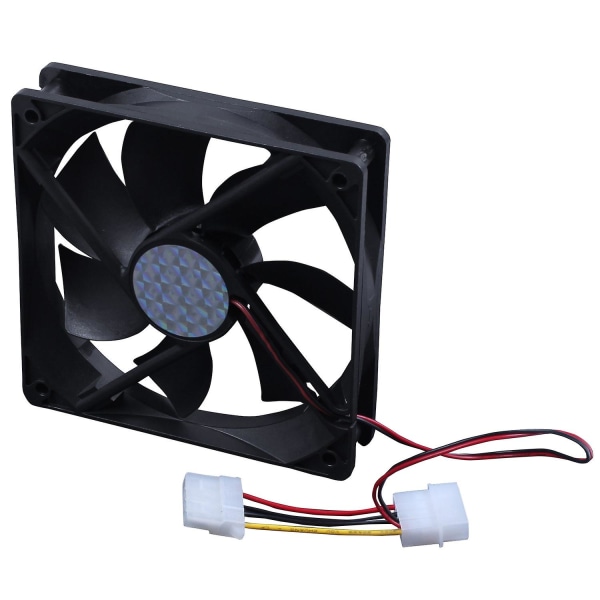 2 st Kylare för PC-hölje CPU-kylare - 120mm X 25mm DC 24v 4pin & 92mm X 25mm 24v