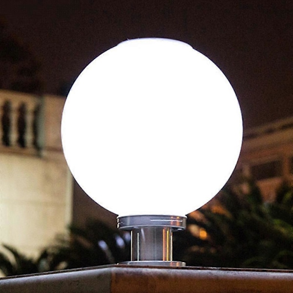 Solar Trädgård Glob Lampa Utomhus, 30cm LED Solar Glödande Boll Lampa, 5 Lägen RGB Färgskiftande IP65 Vattentät Solar Gård Lampa, Landskapsbelysning M