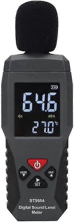 Digital ljudnivåmätare, mätområde 30-130db