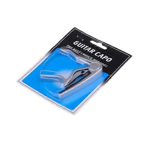 Perfekt Folk Akustisk Gitarr Trigger Change Capo Silver