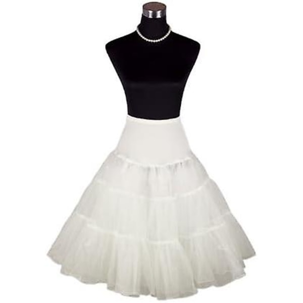 50-luvun vintage Rockabilly alushame, 25" pitkä Retro Tutu -alushame