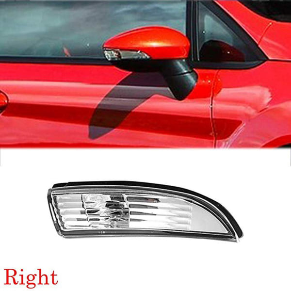 4x Höger Sidospegel Blinkers Dörr Sidospegel Indikator Skydd För Fiesta Mk8 2008-2016 Wi