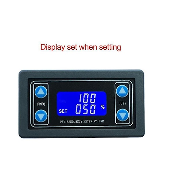1hz-150khz Signalgenerator Digitalt Display Pwm Frekvens Justerbar Firkantbølge Rektangulær