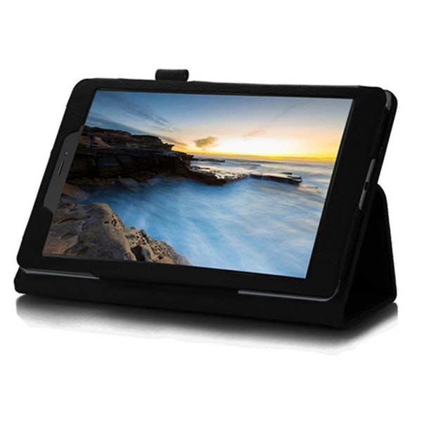 2x tablet-etui Tablet-etui Flip Tablet-stativ til Tab M7 Tb-7305f/7305x 7-tommer tablet-pc-etui (sort