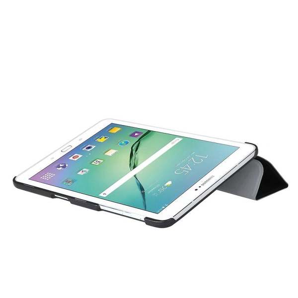 För Galaxy Tab S2 8- case - Smal Smart Cover Case För Galaxy Tab S2 8-tums surfplatta (svart)