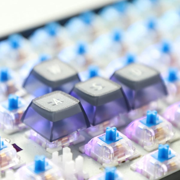 Ema Profil Abs Double Shot Kristall Keycaps Novelty Keycap För 61 60% Bm60 Mekaniskt Tangentbord Endast Keycap