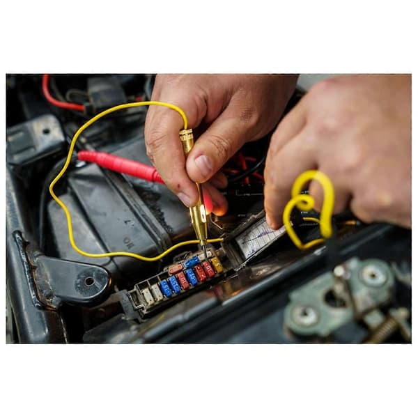 Kompakt Mini Testelys for Motorsykkel eller Bil