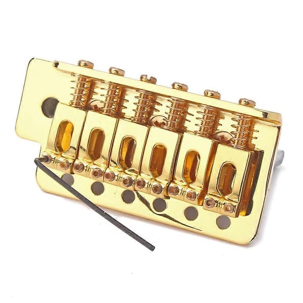 Tremolobro System för Elektrisk Gitarr 6 Strängar Enkelt Rullande Tailpiece Sadel Gitarrbro Tillbehör
