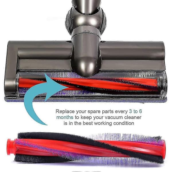 Børsterulle til Dyson V6 Dc59 Dc62 Sv03 Serie Støvsuger, 225mm