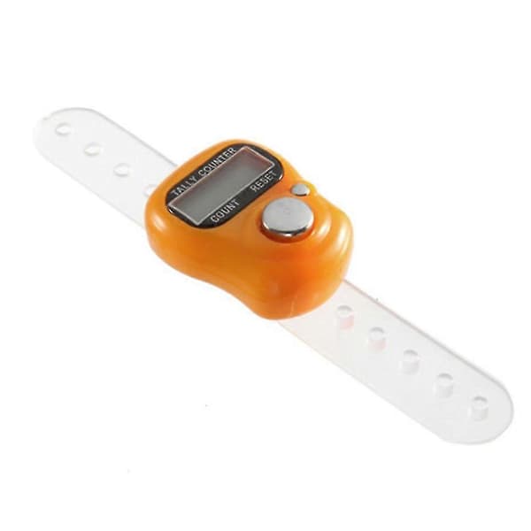 Mini 5-sifret LCD Elektronisk Digital Finger Ring Telleren