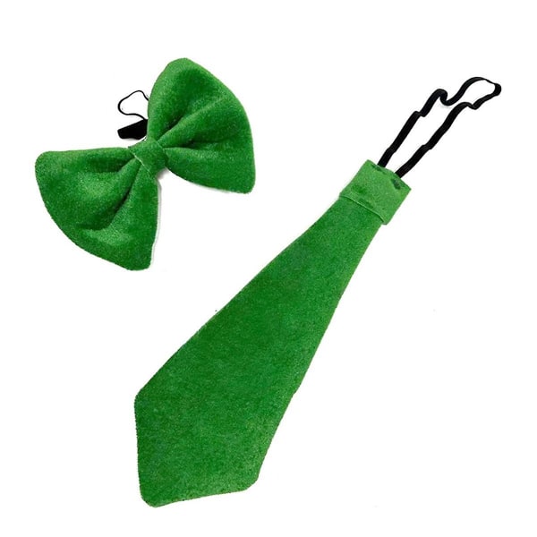 St. 's Day Costume Leprechaun Hat Briller Bue-knute Tilbehør Saint Patricks Day Cosplay Cosplay F