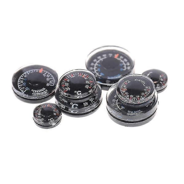 1 st Rund Plasttermometer 15mm 20mm 25mm 27mm