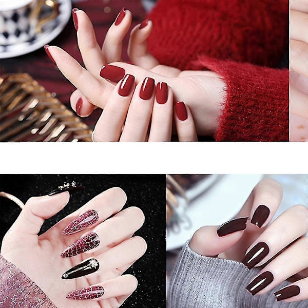 Nagelfilar och Buffertset Professionell Manikyr Pedikyr Verktygssats Med Dipp Pulverbricka, Dippande Nagelborste, Buffertblock och Nagelfil