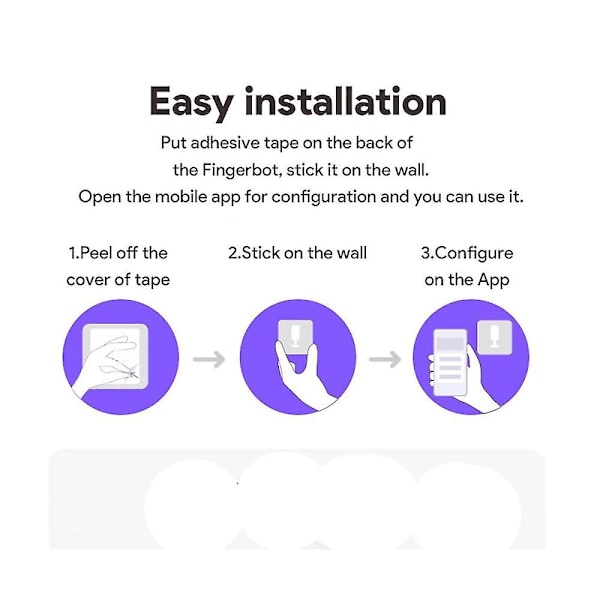 Tuya Smart Fingerbot Plus+værktøjssæt Zigbee Switch Bot Knap Smart Home Smart Life App Stemmestyring Wi