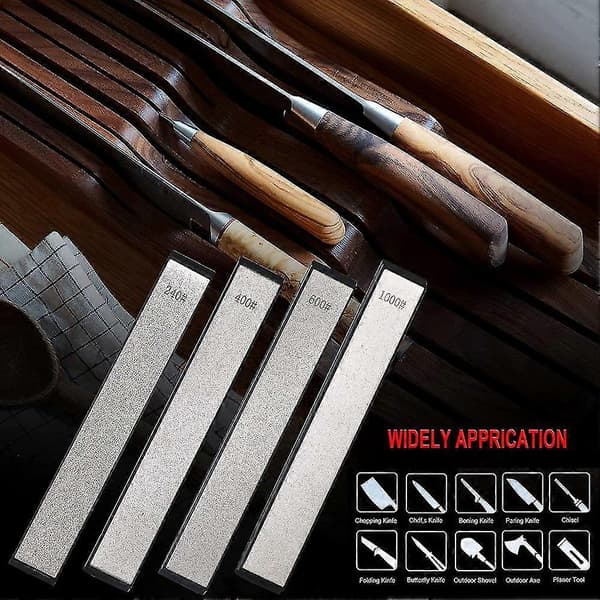 Diamantbryne Sett, Knivsliper System Brynestener Brynestener Blad Polis