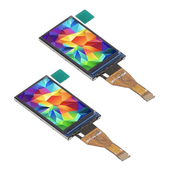 2 stk. IPS Display Modul 135x240 Opløsning SPI Interface ST7789V Driver i Linjetype 1.14in YEMAA