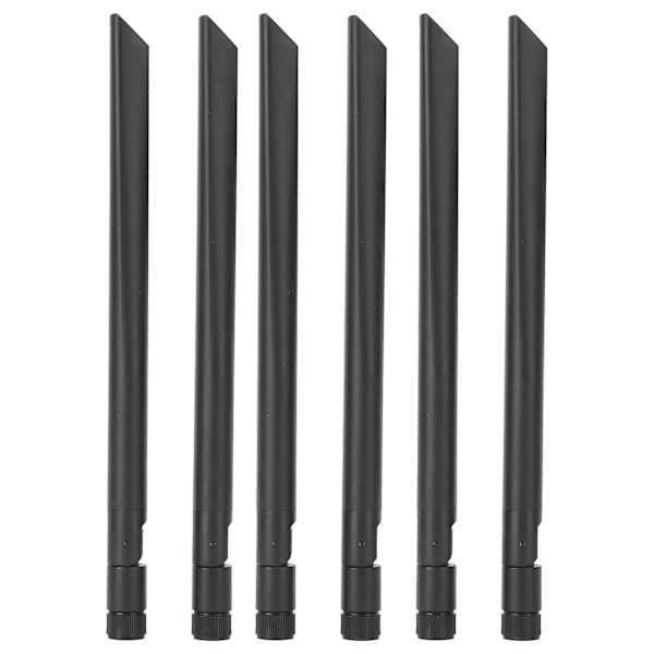 6 stk. Wifi Antenne Dual Band Trådløs Hun Gevind Netværks Periferiudstyr 8DB RPSMA AC 2.4G / 5G