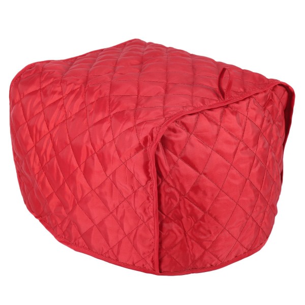 2x polyesteri tikattu neljän viipaleen leivänpaahdin, pölytiivis cover (punainen)