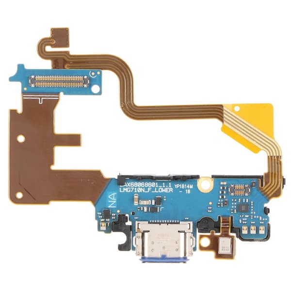 USB Laddningsport Dock Connector Flexkabel Ersättning för LG G7 ThinQ G710tm US Version YEMMA