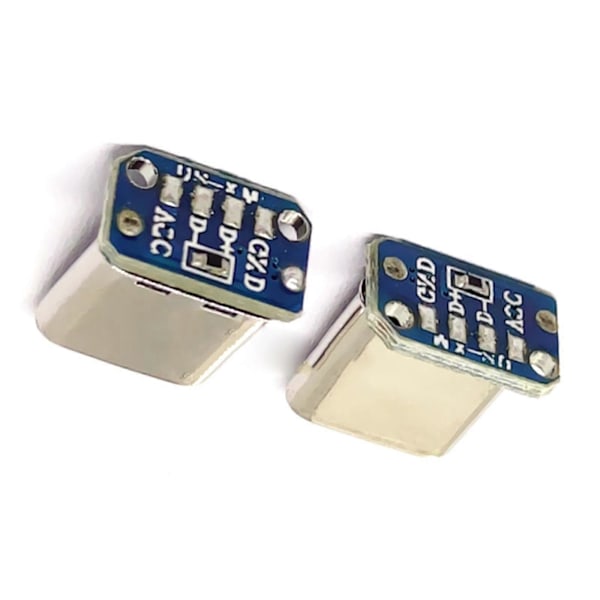 5st 16-pin Typ C Usb-c Hane Typ C Jack Hane Vertikal Patchkort Tillbehör